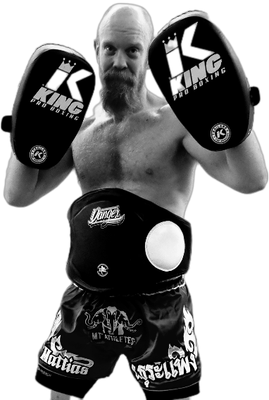 Mattias håller mitsar